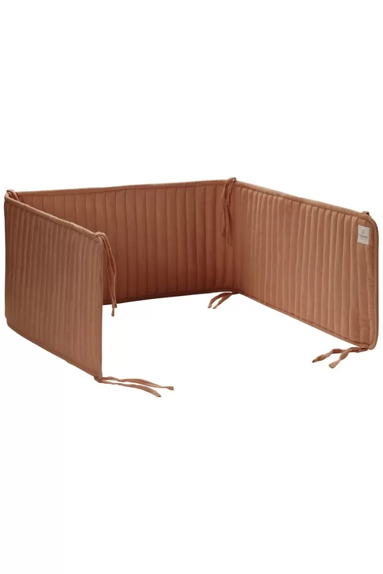 Noppies Boxbumpers | Thuis<Boxbumper Quilted Bed Bumper Cot - Indian Tan