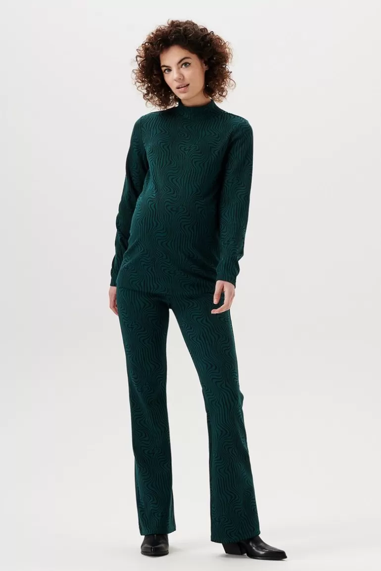 Noppies Flared | Broeken<Casual Broek Flared Dale - Deep Teal