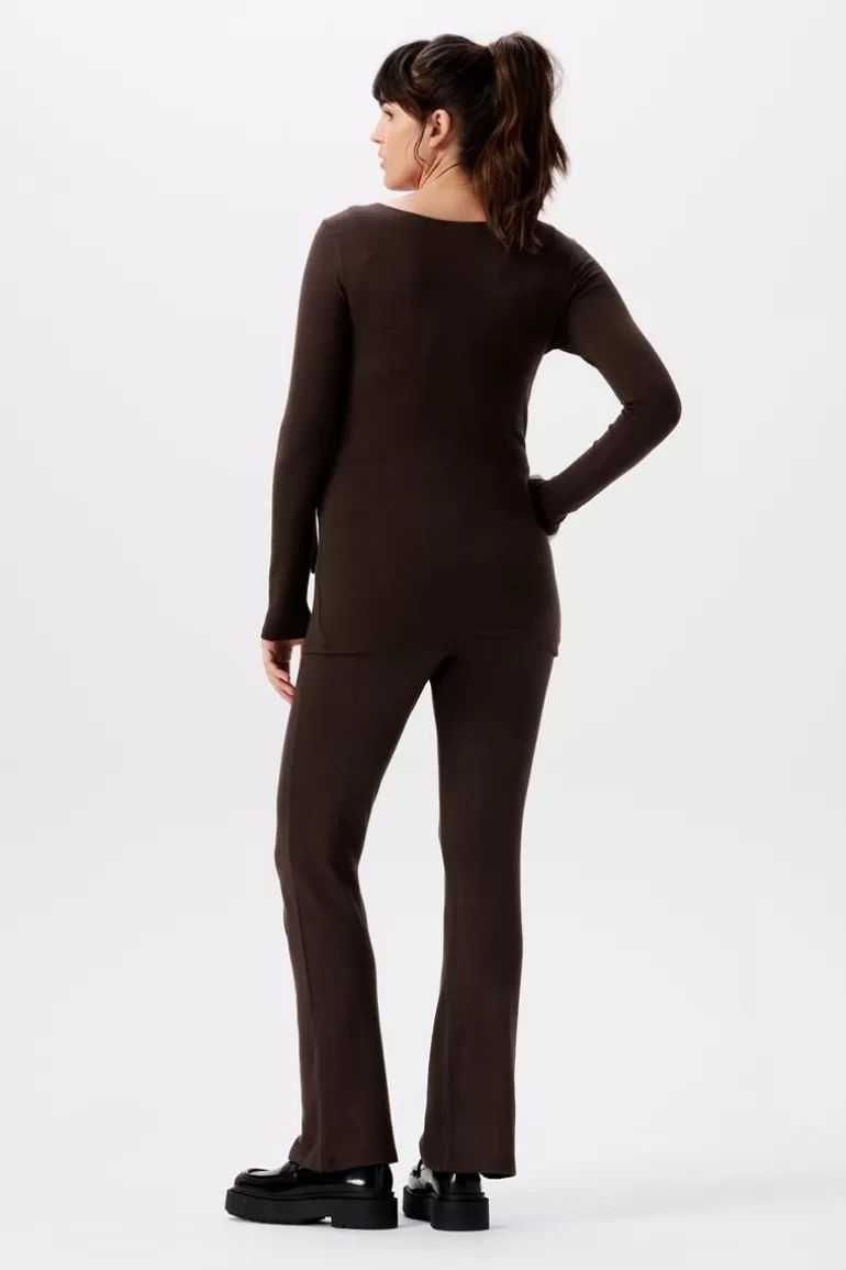 Noppies Flared | Broeken<Casual Broek Flared Luci - Coffee Bean