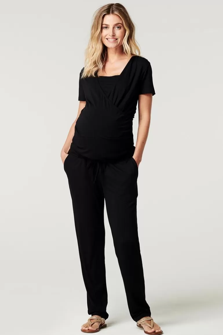 Noppies Broeken<Jumpsuit Met Voedingsfunctie Elma - Black