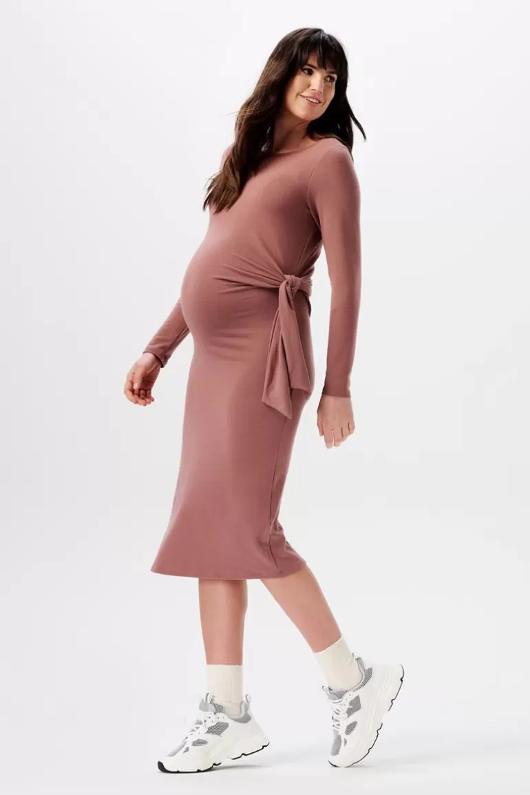 Noppies Jurken<Jurk Dress Frisco Long Sleeve - Rose Taupe