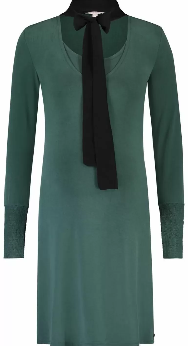 Noppies Jurken | Jurken<Jurk Met Voedingsfunctie - Dark Teal Green