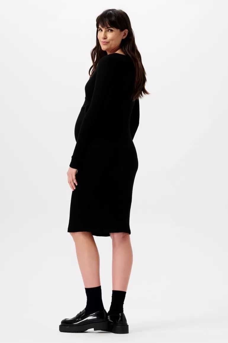 Noppies Jurken | Jurken<Jurk Met Voedingsfunctie Asa Ultra Soft Nursing Dress - Black