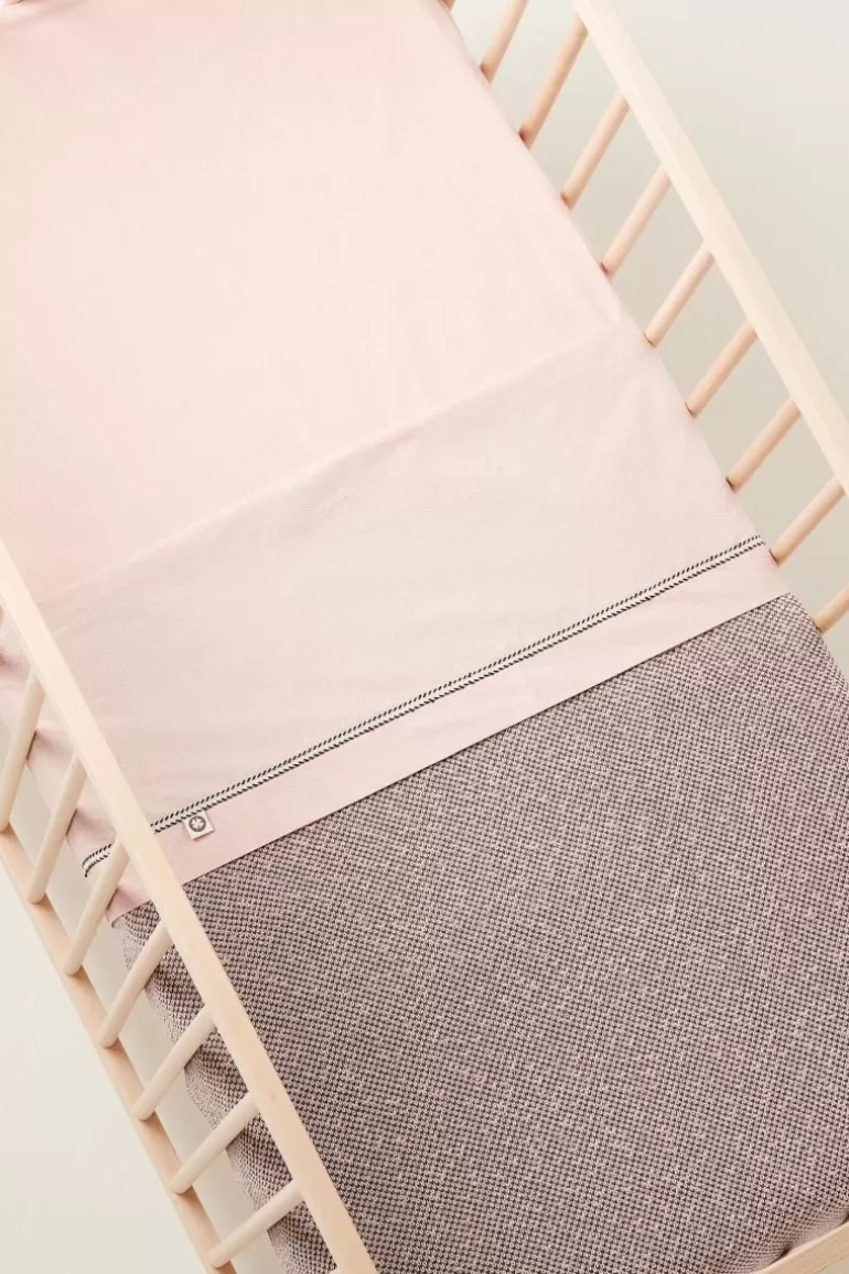 Noppies Dekens | Babykamer<Ledikant Deken Melange Knit 100x140 Cm - Misty Rose