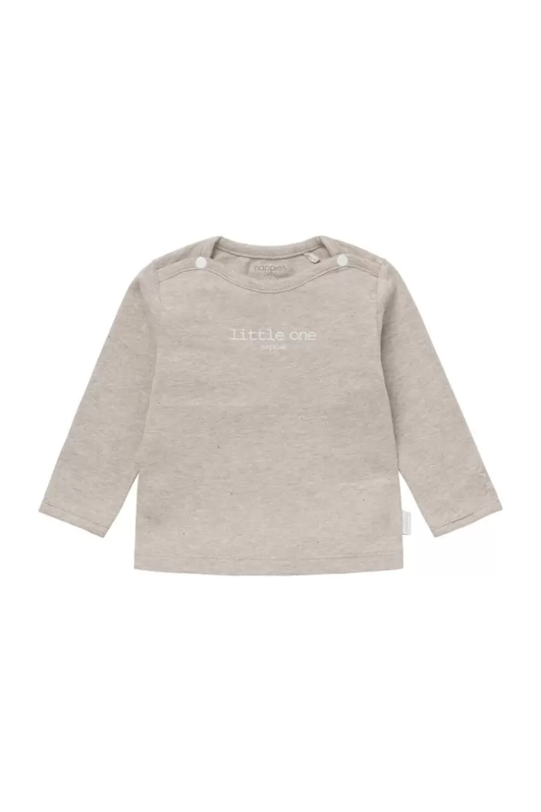 Noppies Shirts | Basics<Longsleeve Hester - Taupe Melange