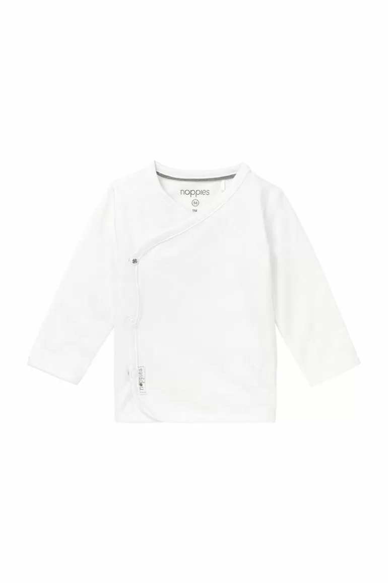 Noppies Shirts | Basics<Longsleeve Little - White