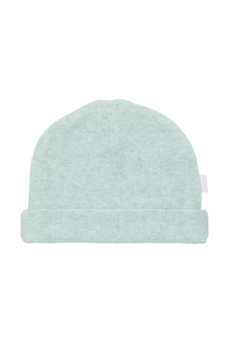 Noppies Mutsen | Basics<Muts Nevel - Grey Mint Melange