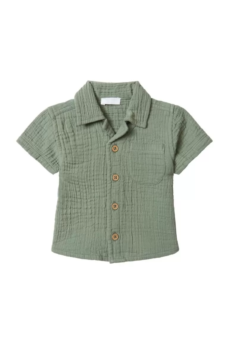 Noppies Shirts<Overhemd Ballville - Agave Green