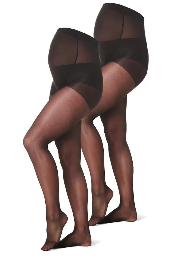 Noppies Panty's & Maillots<Panty 2-Pack Maternity Tights 20 Den - Black