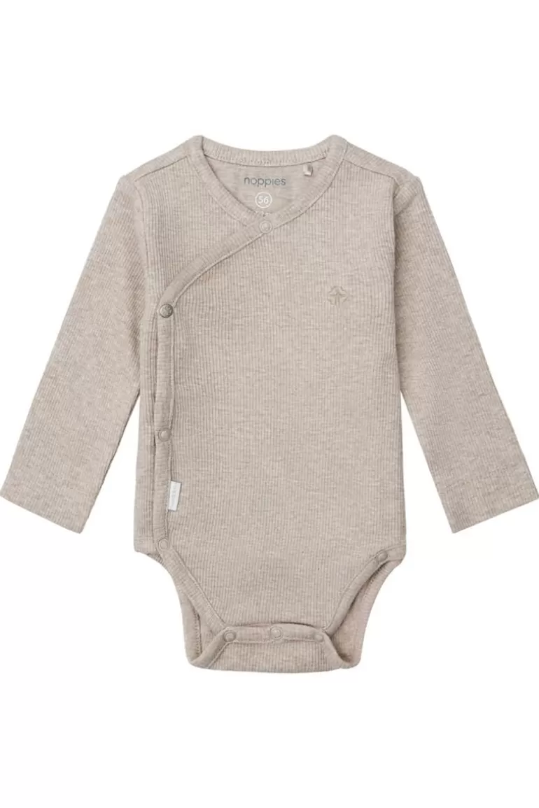 Noppies Rompers | Basics<Romper Nino - Taupe Melange