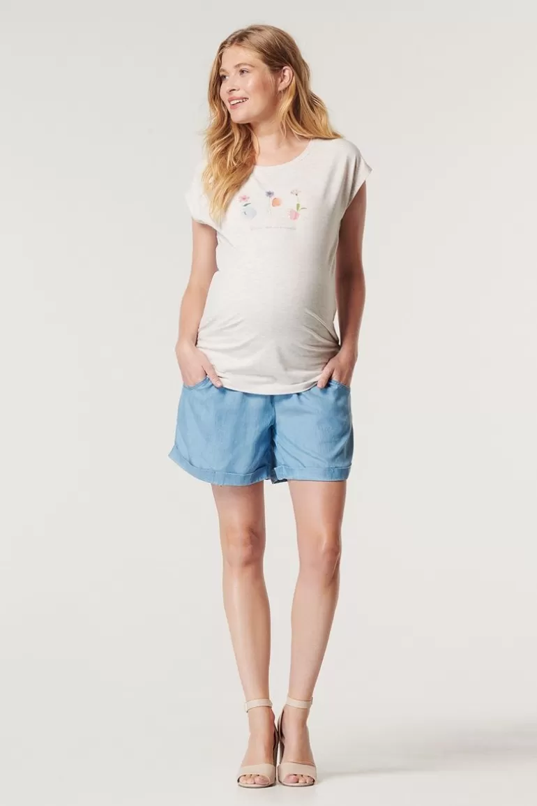 Noppies Korte Broeken | Broeken<Shorts - Medium Wash