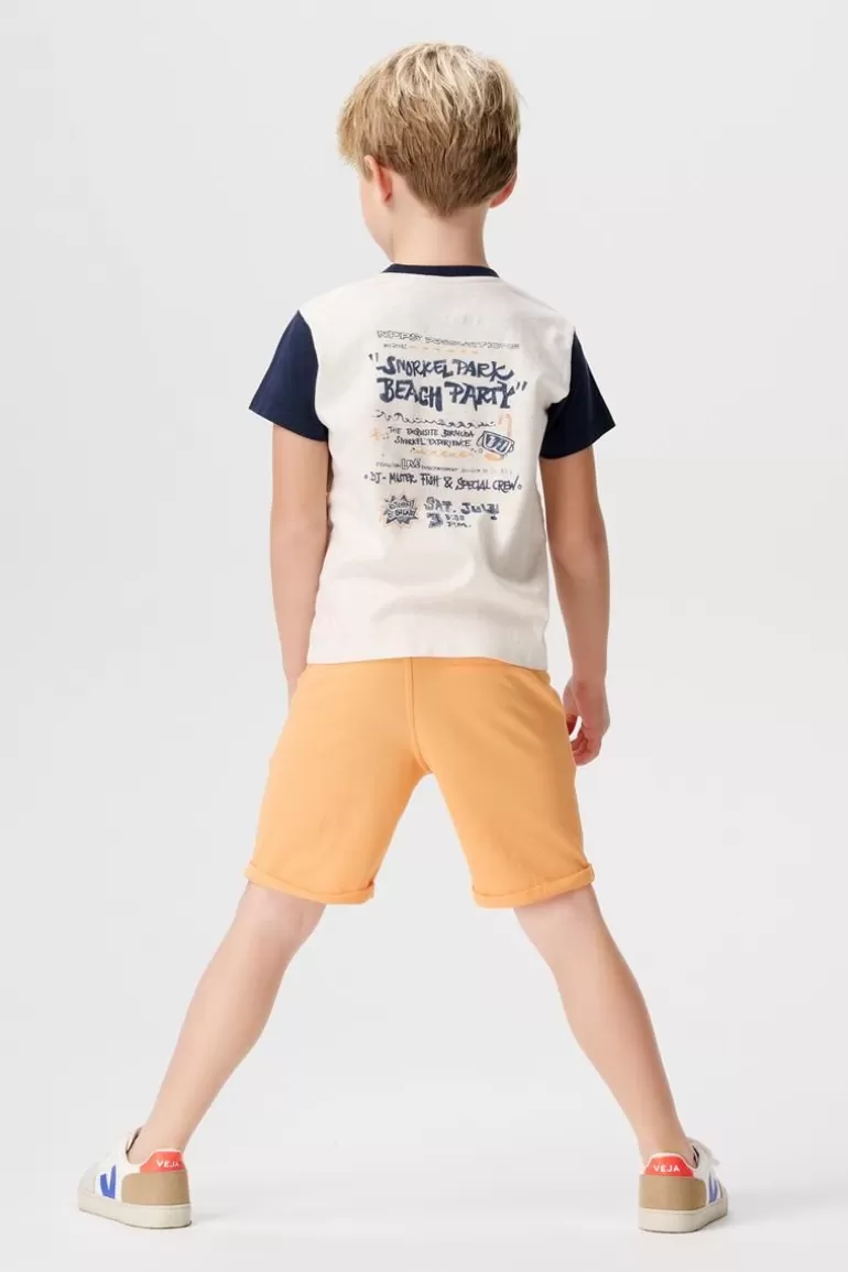 Noppies Korte Broeken | Broeken<Shorts Dermott - Tangerine