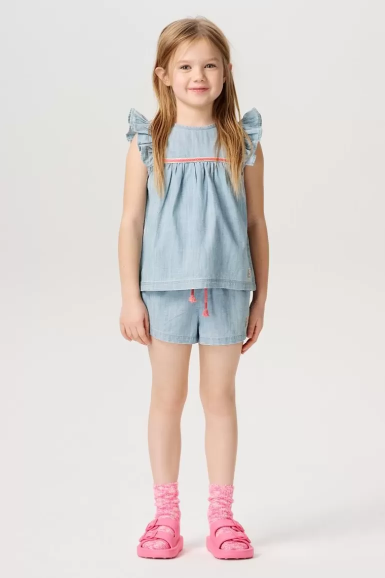 Noppies Korte Broeken | Broeken<Shorts Eleison - Light Blue Wash