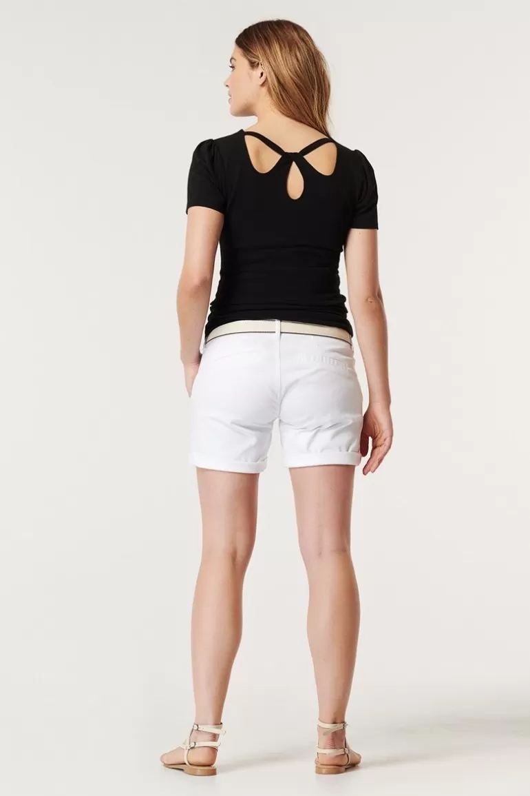 Noppies Korte Broeken | Broeken<Shorts Leland - Every Day White