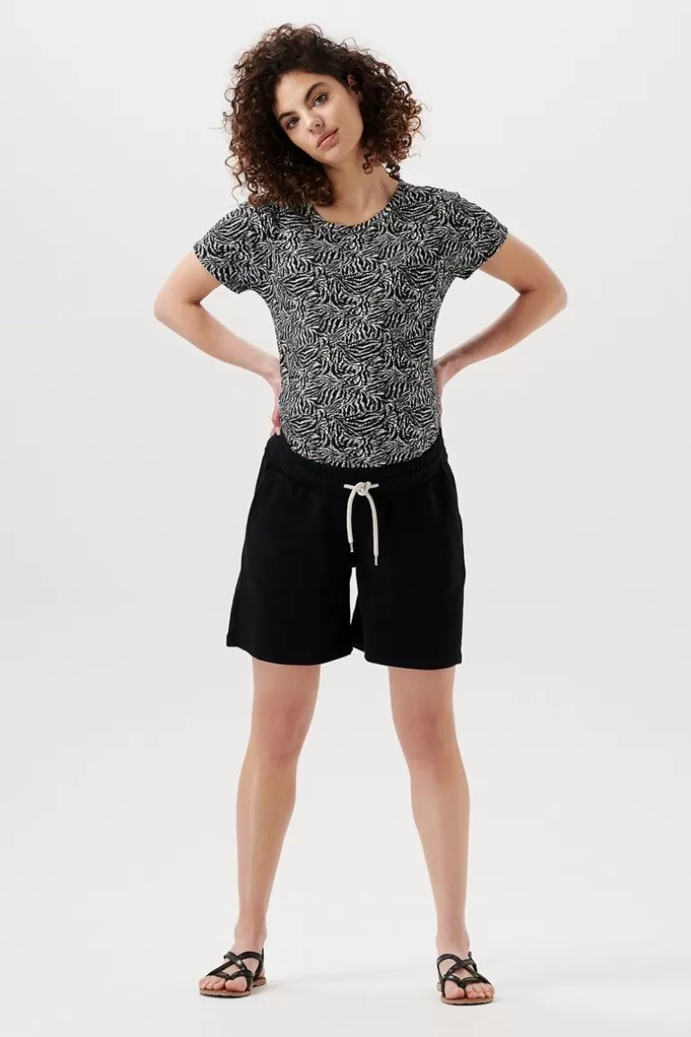 Noppies Korte Broeken | Broeken<Shorts Sweat - Black