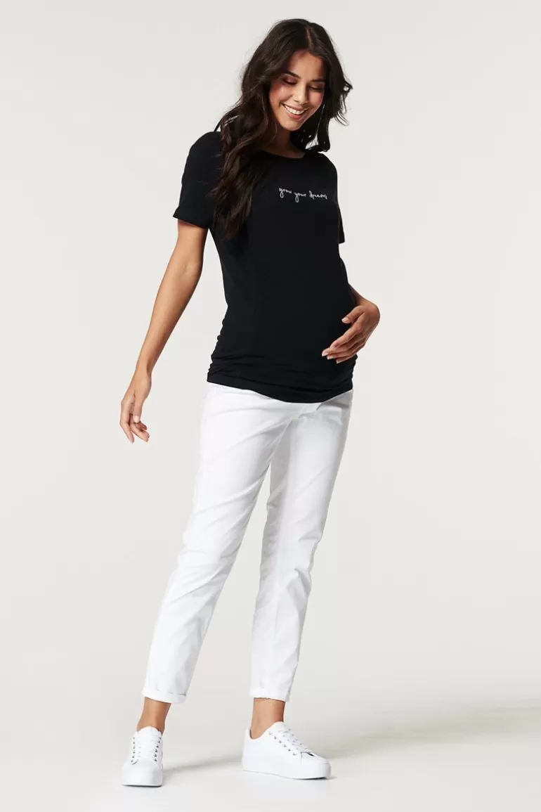 Noppies Broeken<Slim Broek - Bright White