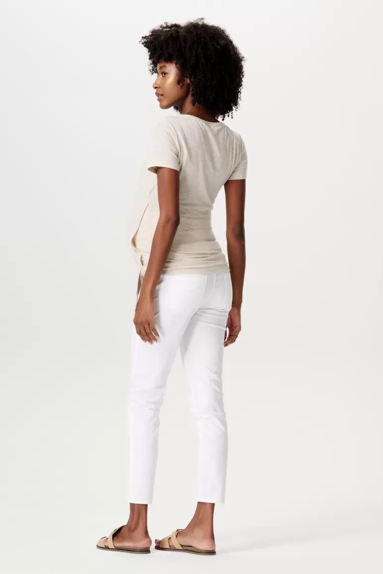 Noppies Broeken<Slim Broek - Bright White