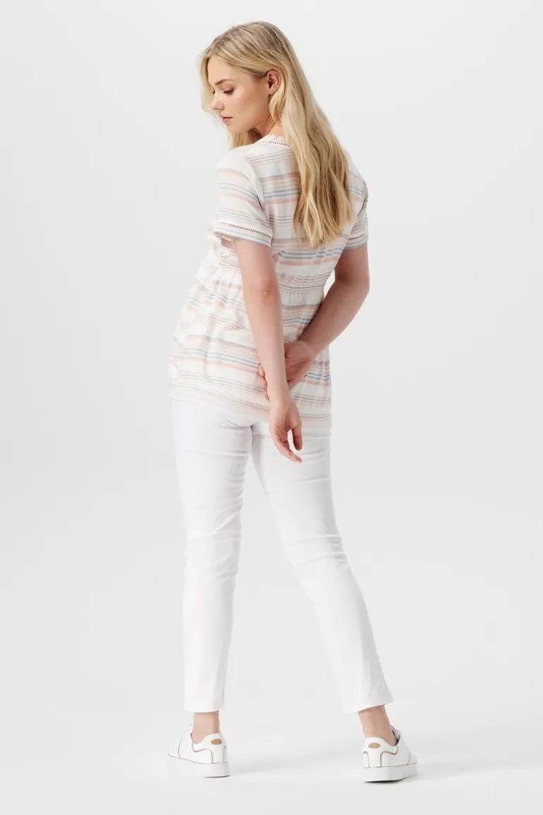 Noppies Broeken<Slim Broek - Bright White