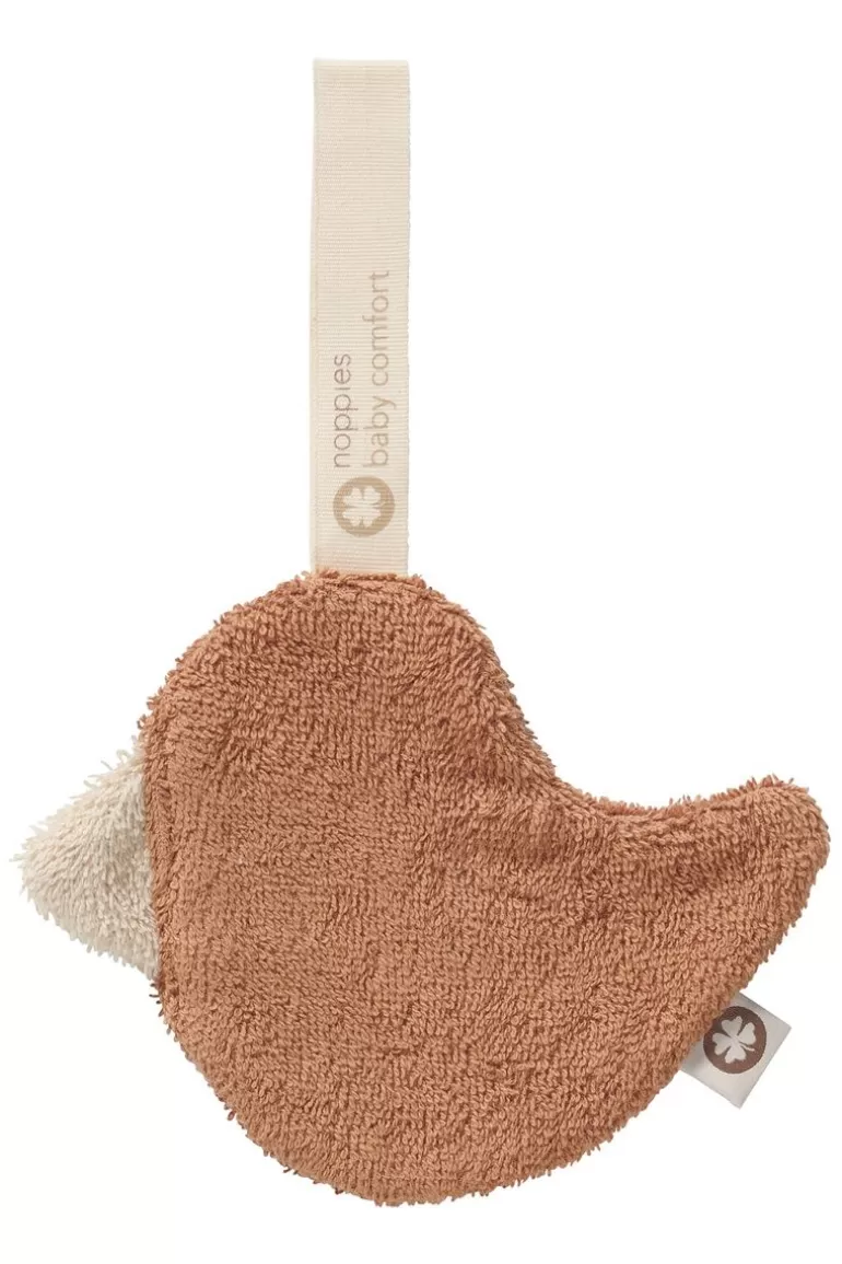 Noppies Slabbetjes & Doekjes | Thuis<Speendoekje Duck Pacifier Cloth - Indian Tan