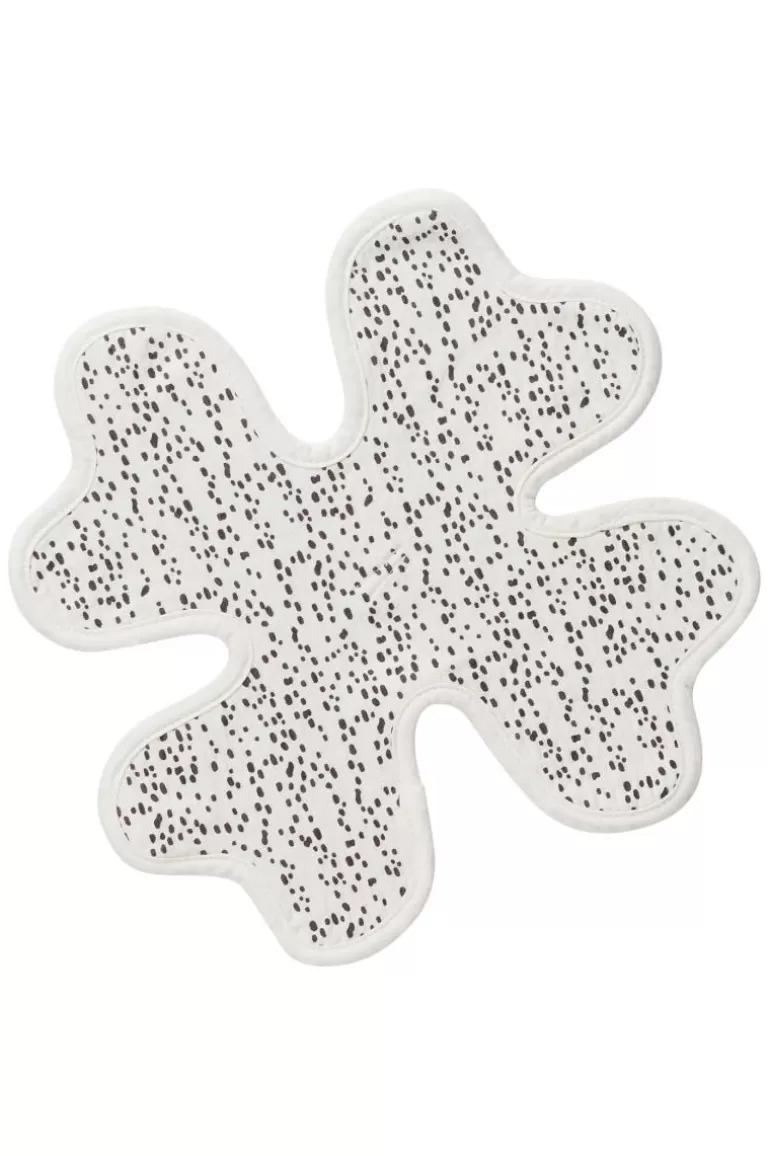 Noppies Slabbetjes & Doekjes | Thuis<Speendoekje Fancy Dot Clover Ø27 Cm - Brick Dust