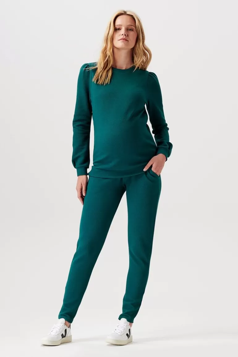 Noppies Truien & Sweaters | Truien & Sweaters<Trui Met Voedingsfunctie Onset - Deep Teal