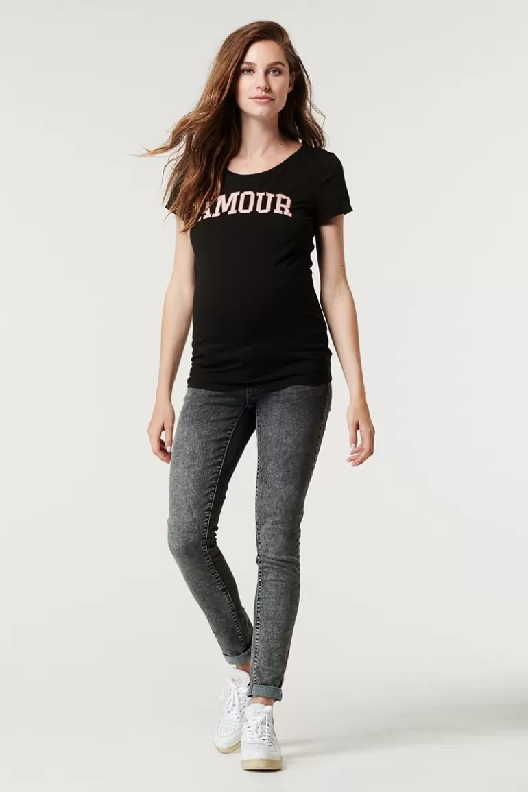 Noppies T-Shirts<T-shirt Amour - Black