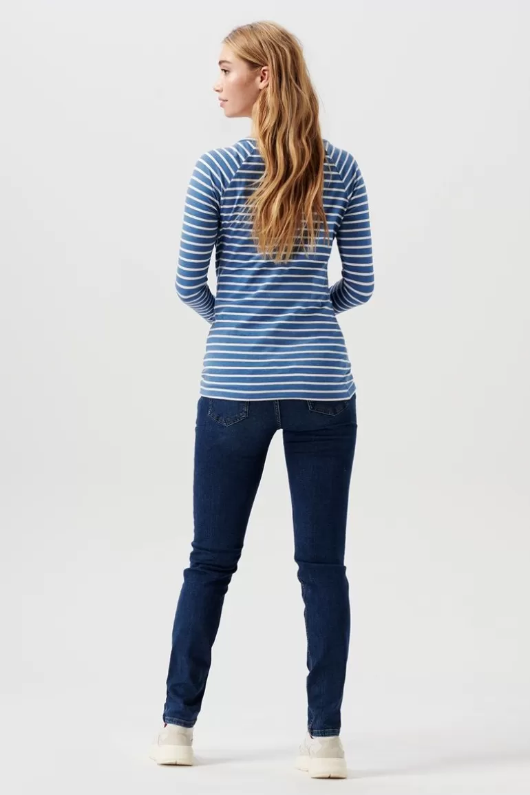 Noppies Shirts | Shirts<Voedingsshirt - Modern Blue