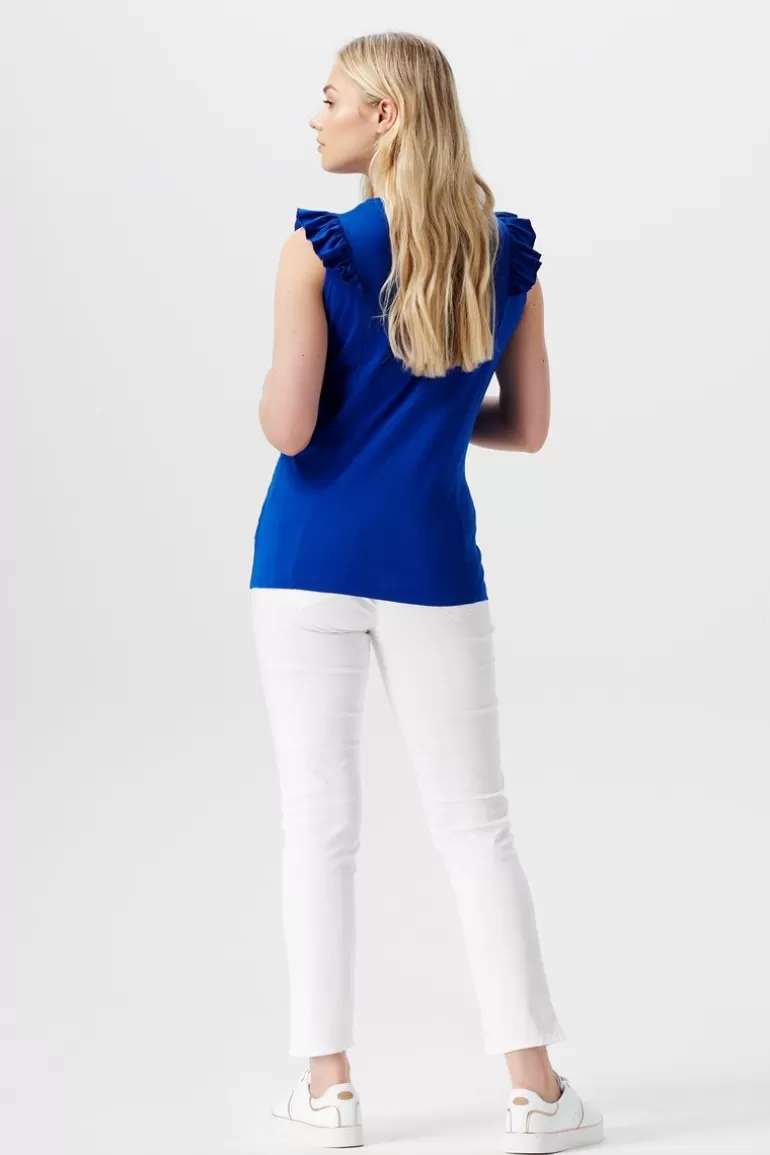 Noppies Tops | Tops<Voedingstop - Electric Blue