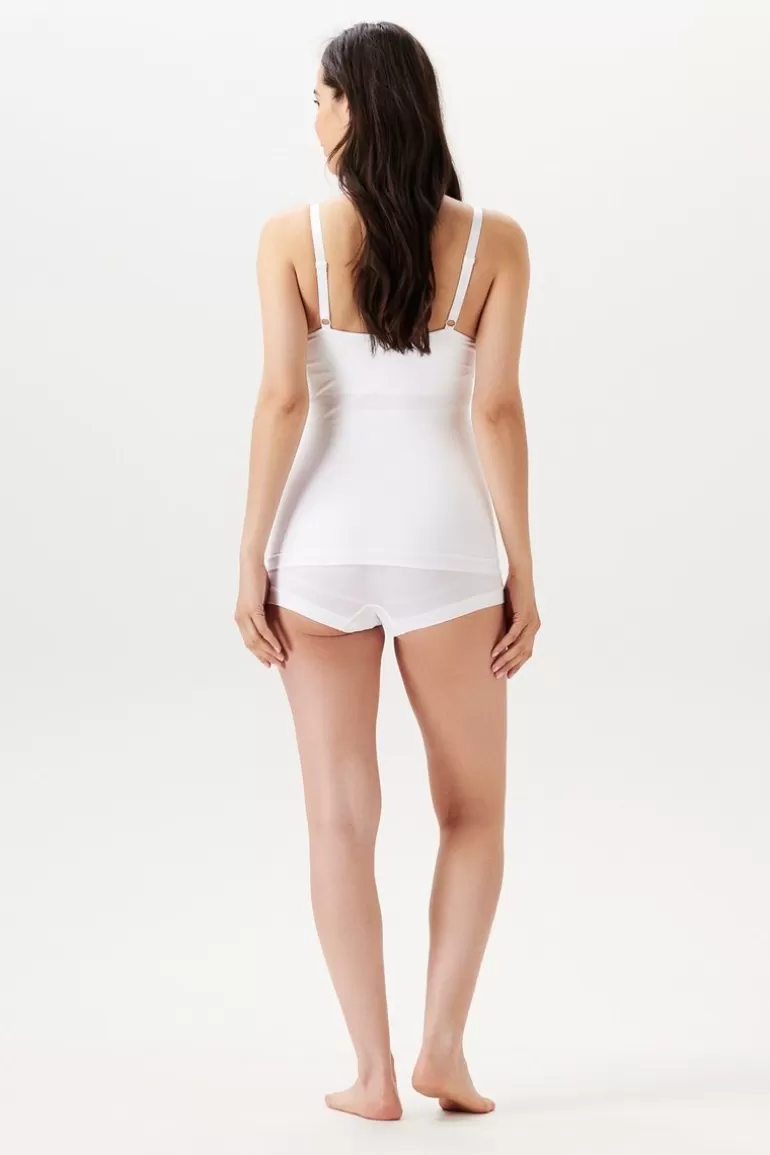 Noppies Tops<Voedingstop Seamless - White