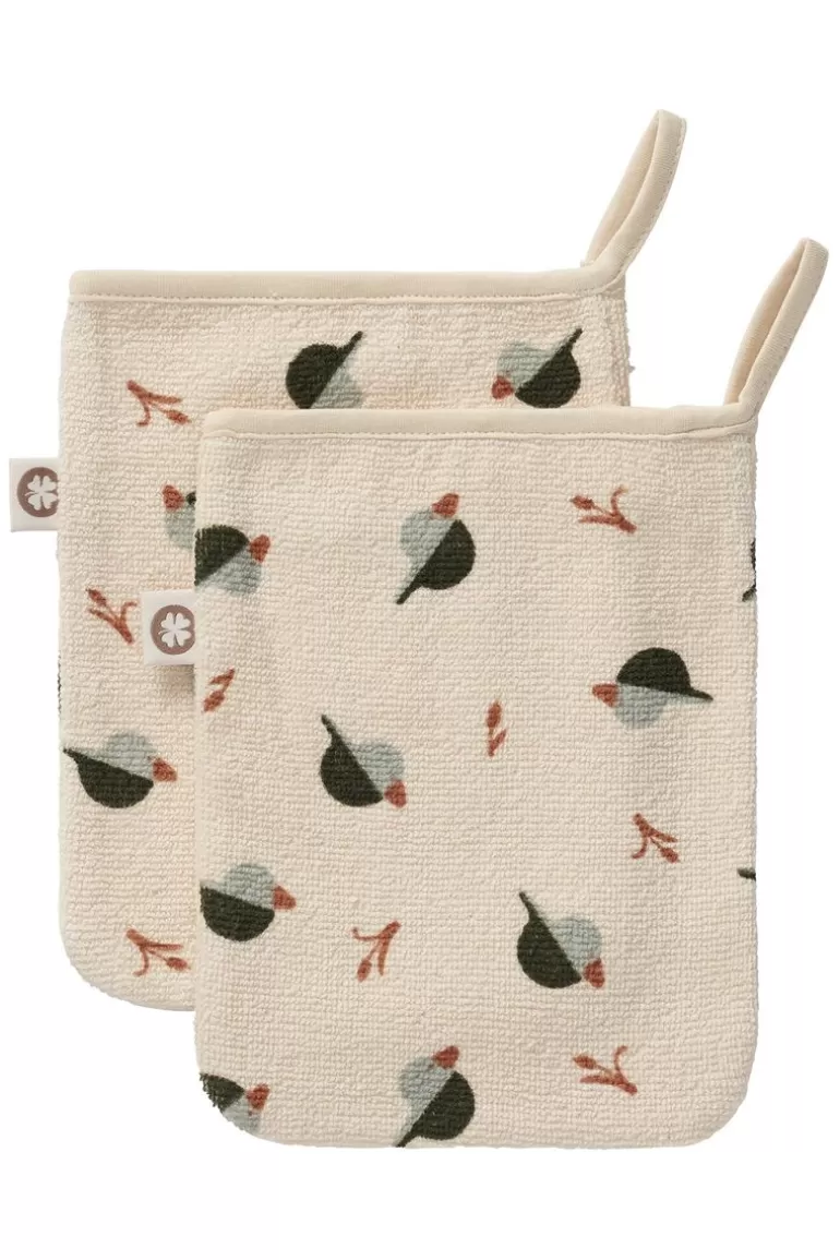 Noppies Washanden | Thuis<Washandje Printed Duck Terry Wash Cloths - Beetle