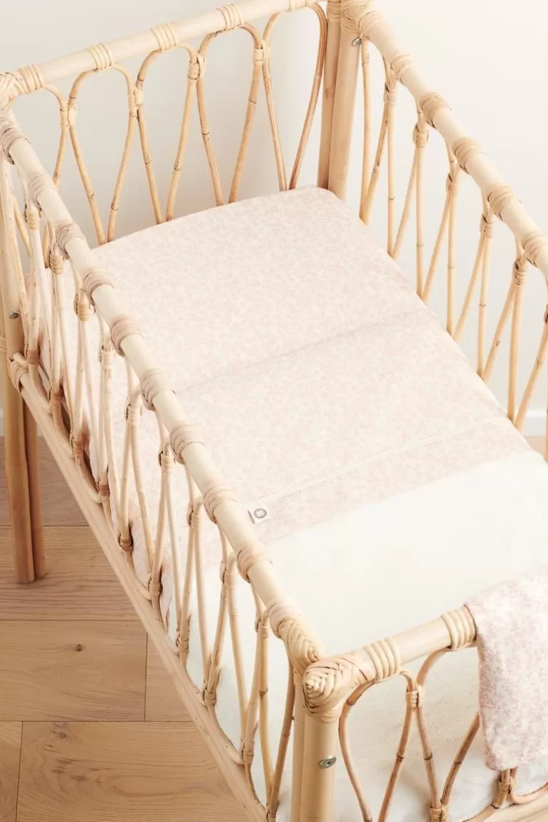 Noppies Dekens | Babykamer<Wieg Deken Teddy Fancy Dot 75x100 Cm - Brick Dust