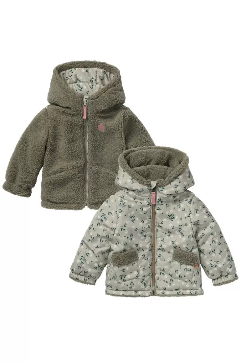 Noppies Jassen<Winterjas Fleury - Reversible - Moss Gray