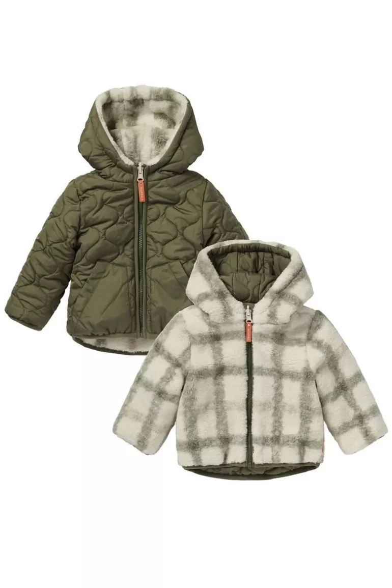 Noppies Jassen<Winterjas Galar - Reversible - Dusty Olive